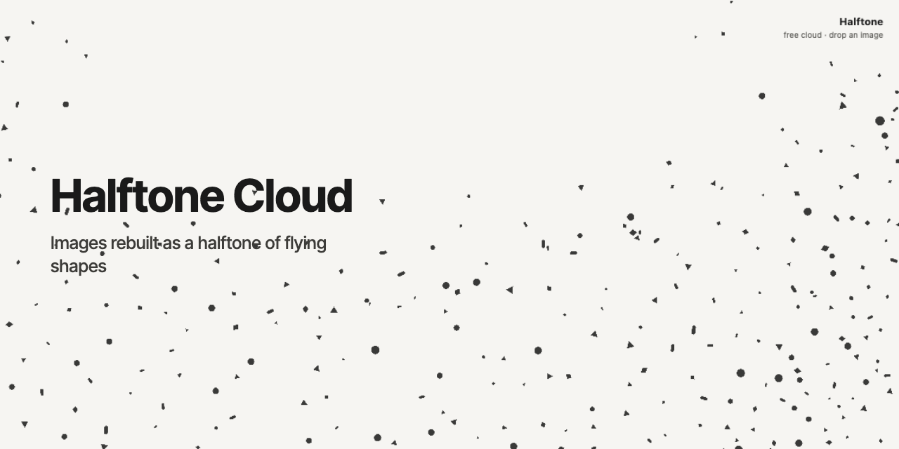 Halftone Cloud