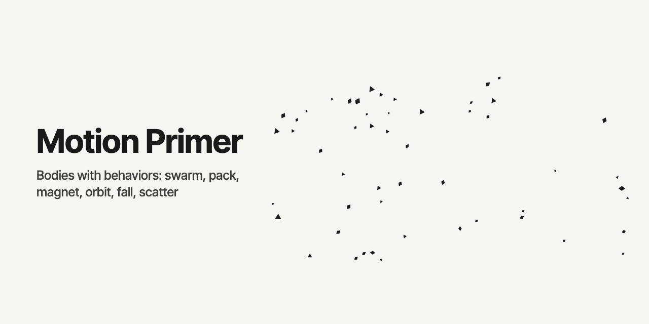 Motion Primer